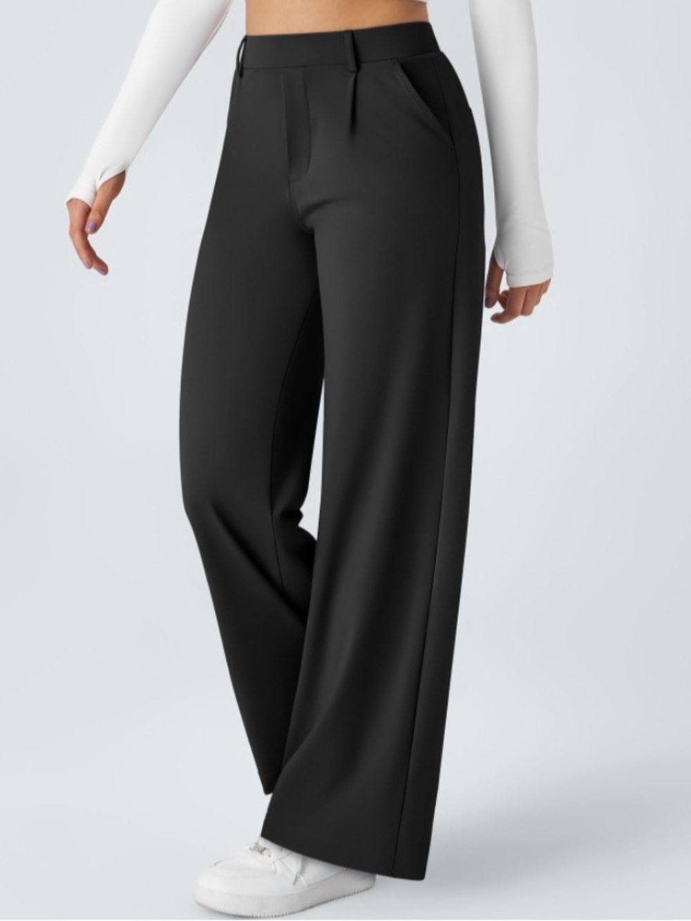 TWO PAIRS Halara Flex DayStretch High
Waisted Pocket Straight Leg | XL UltraTall